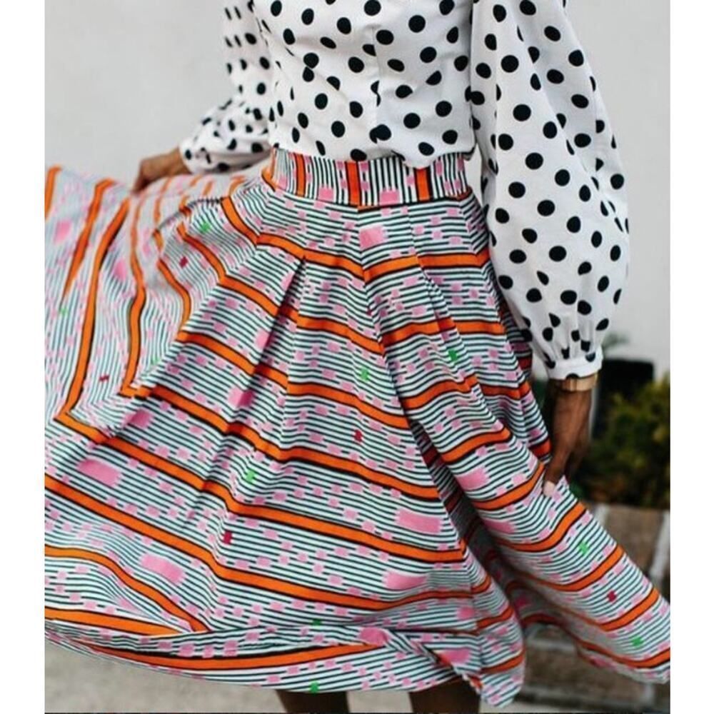 NWOT Francis + Benedict Janet Midi Skirt Women’s Sz. M